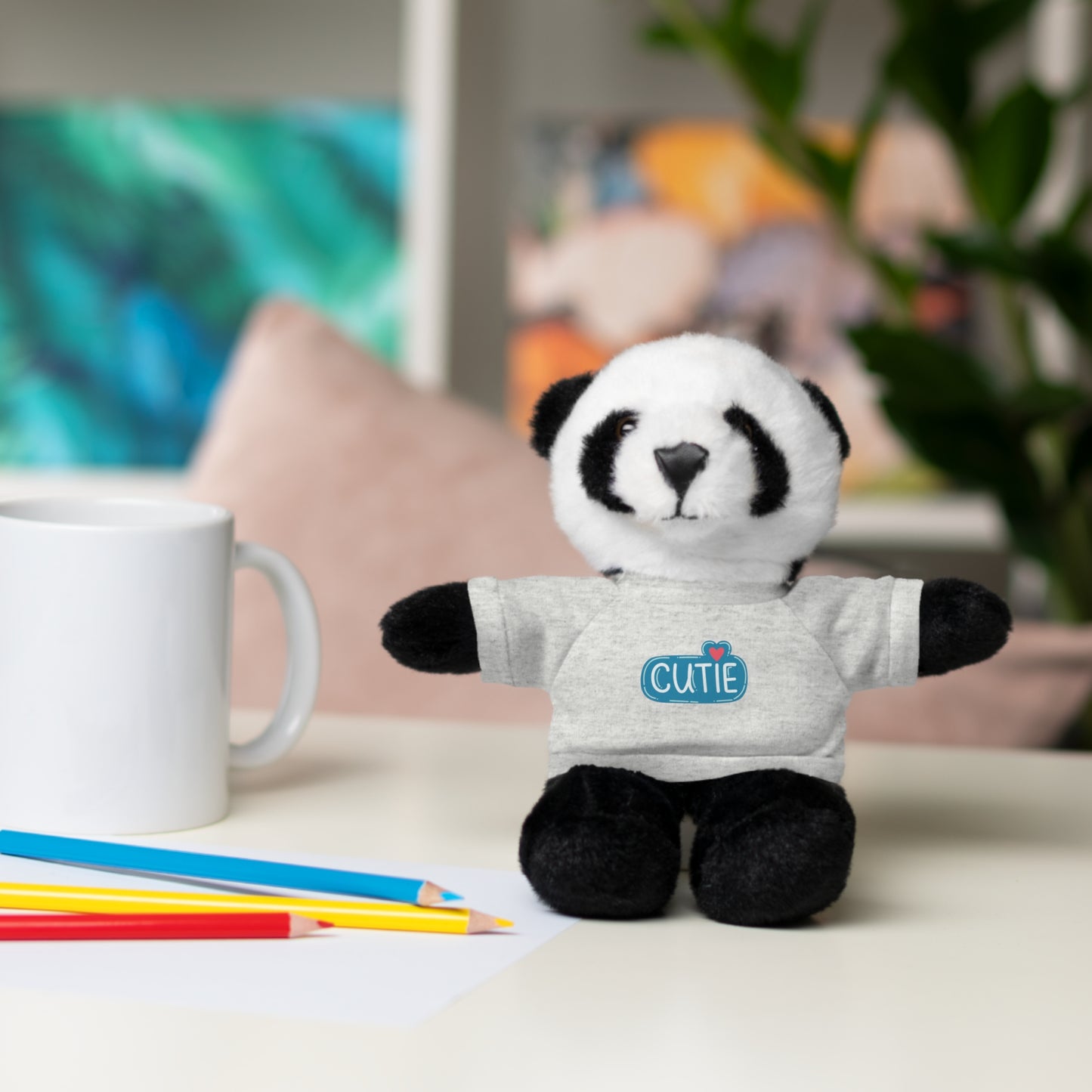 “Cutie Cub” Plush Bear with T-Shirt