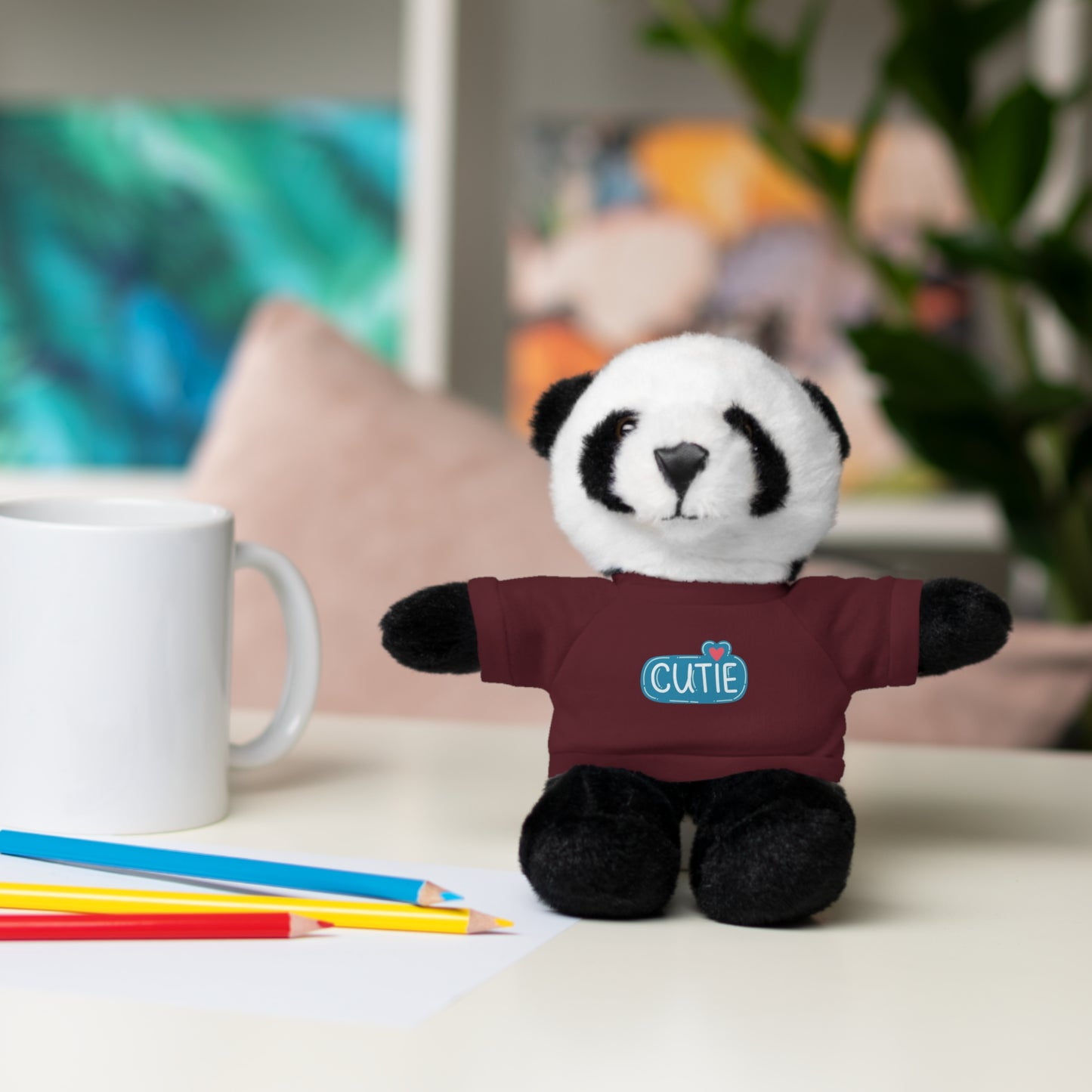 “Cutie Cub” Plush Bear with T-Shirt