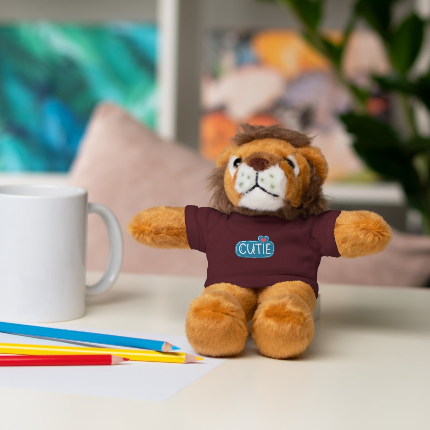 “Cutie Cub” Plush Bear with T-Shirt