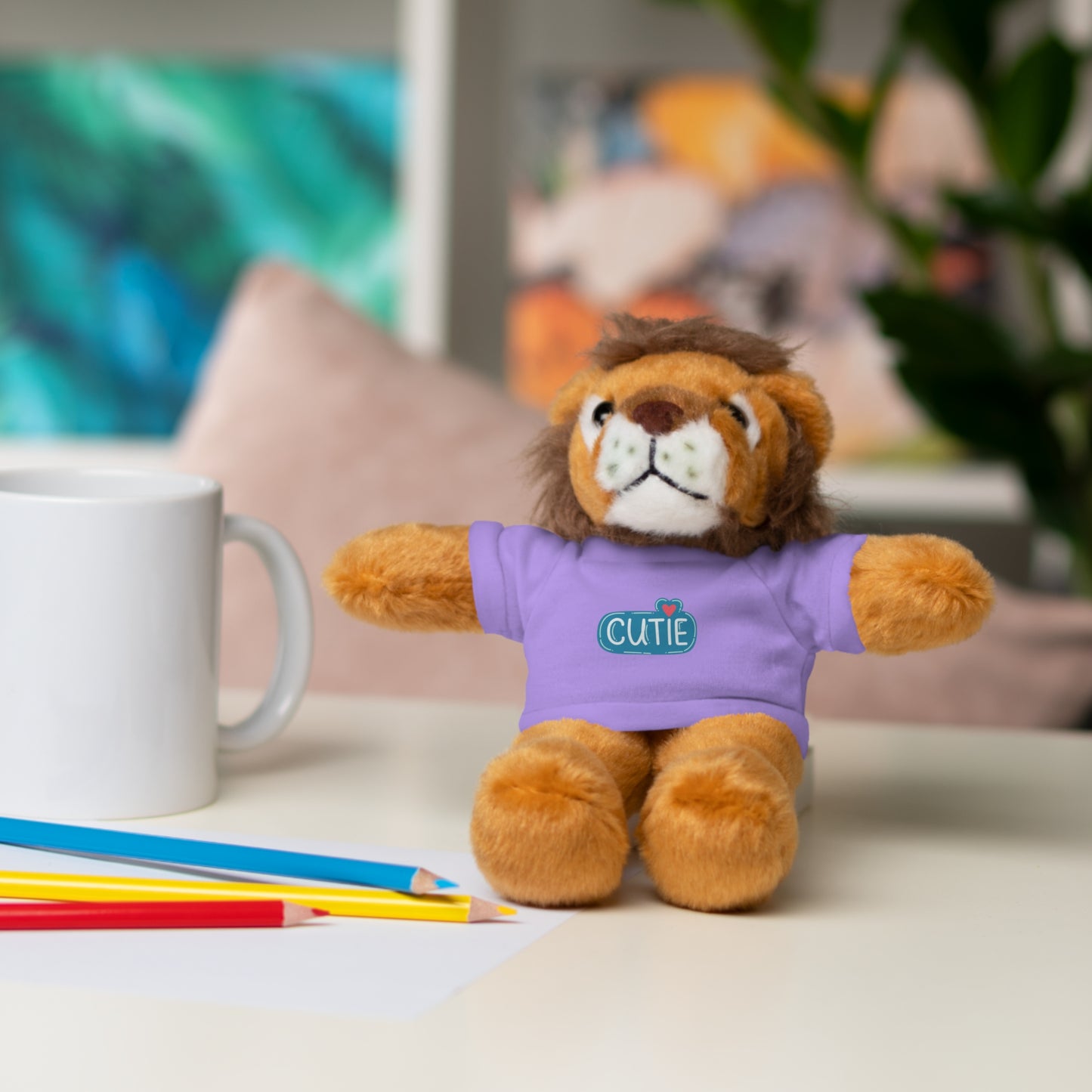 “Cutie Cub” Plush Bear with T-Shirt