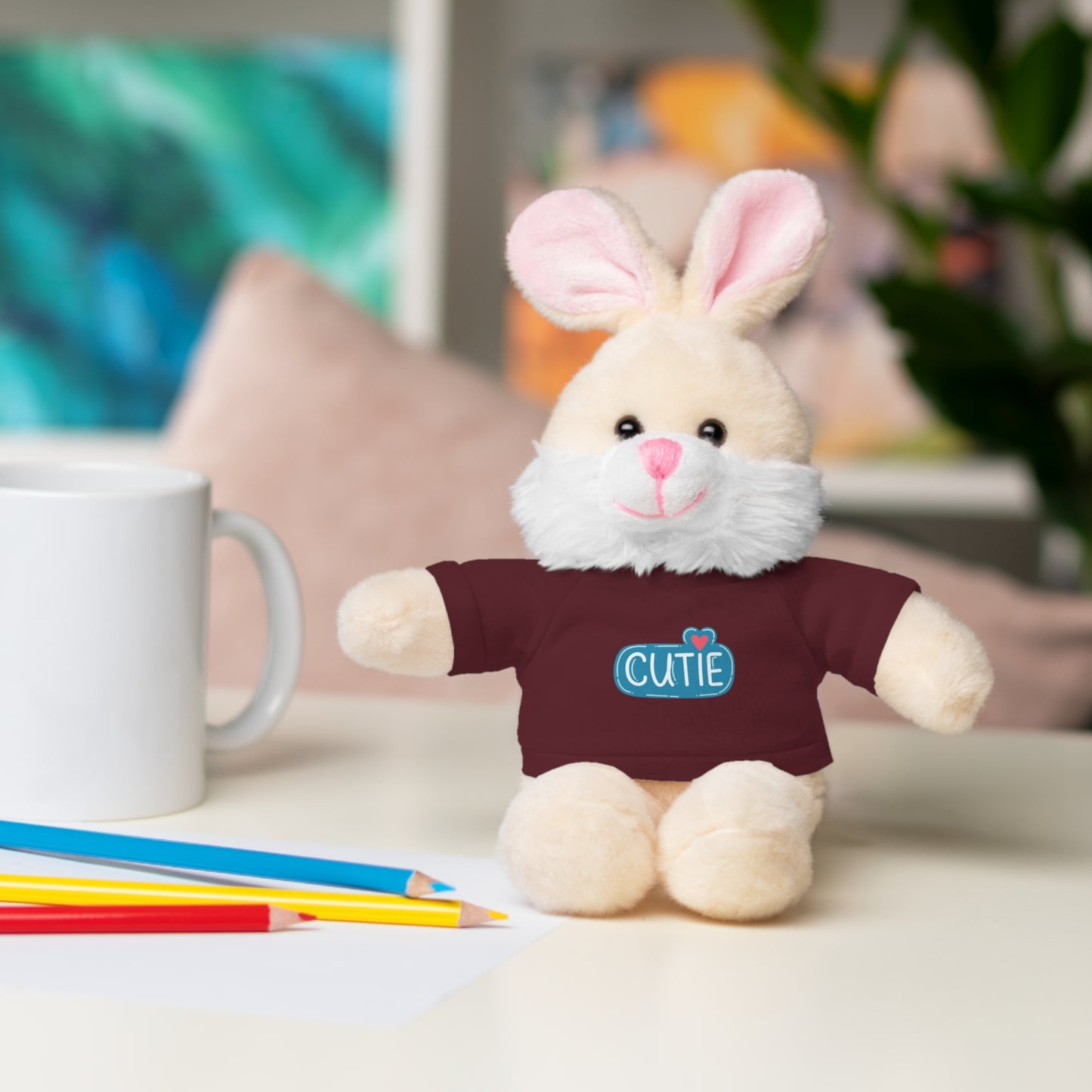 “Cutie Cub” Plush Bear with T-Shirt
