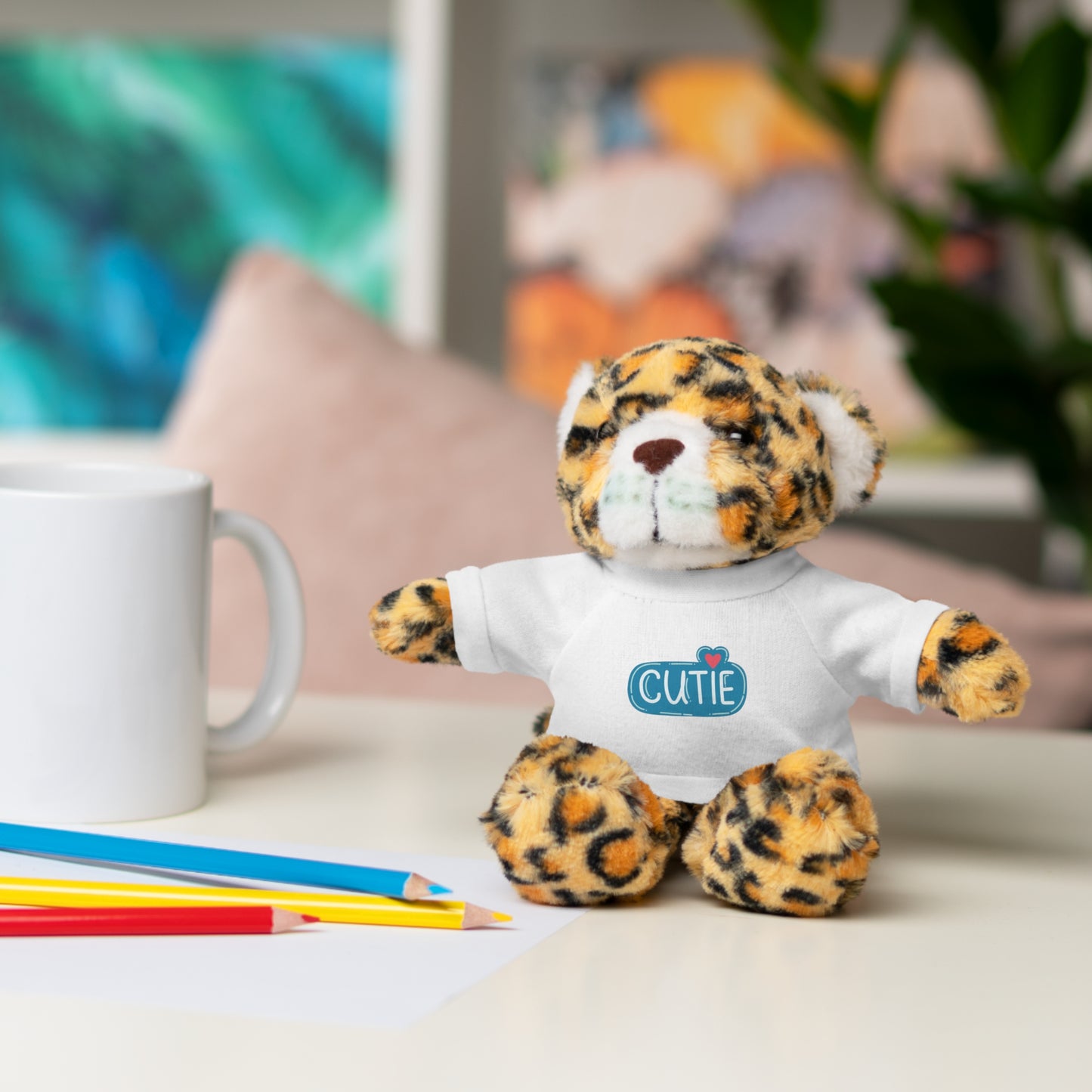 “Cutie Cub” Plush Bear with T-Shirt
