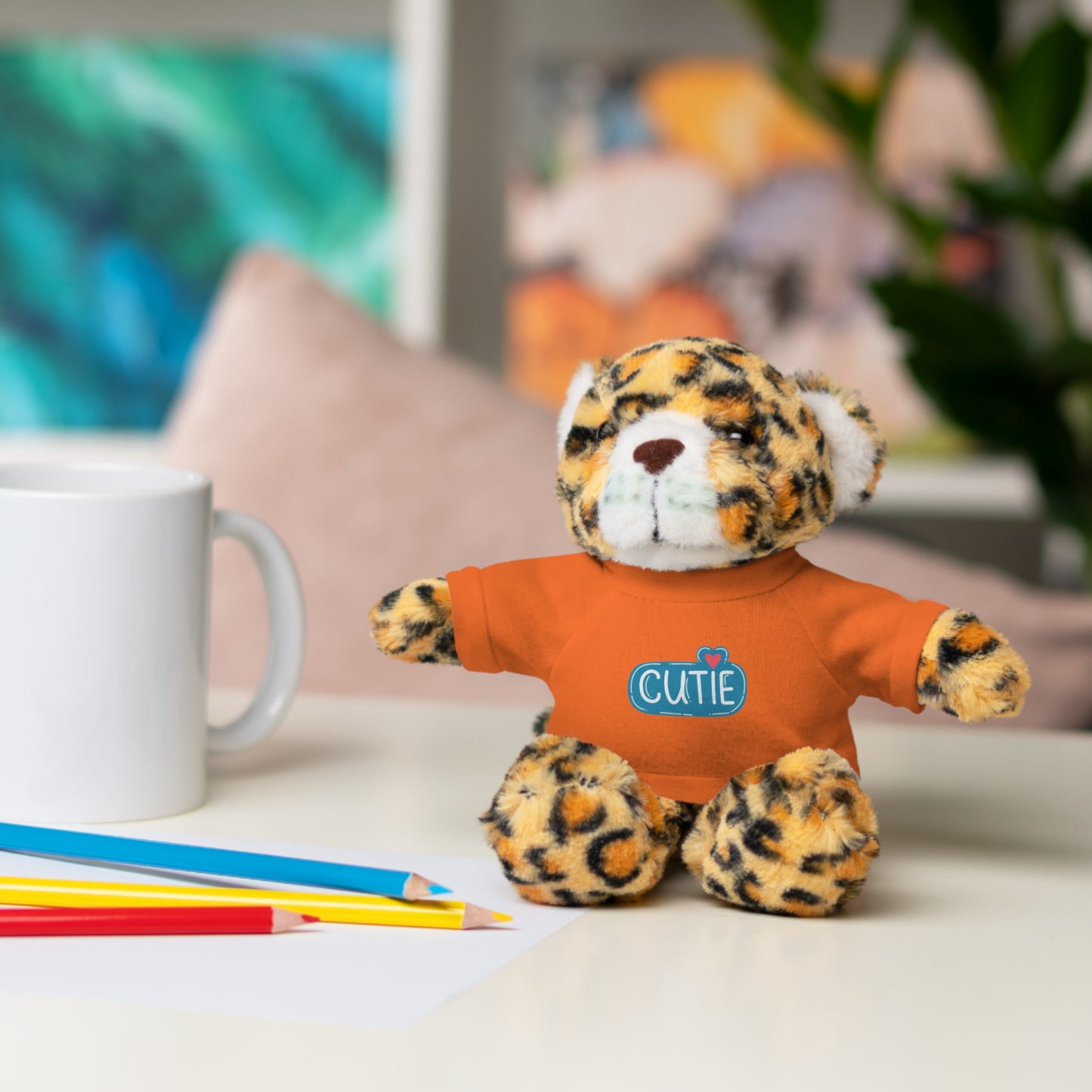 “Cutie Cub” Plush Bear with T-Shirt