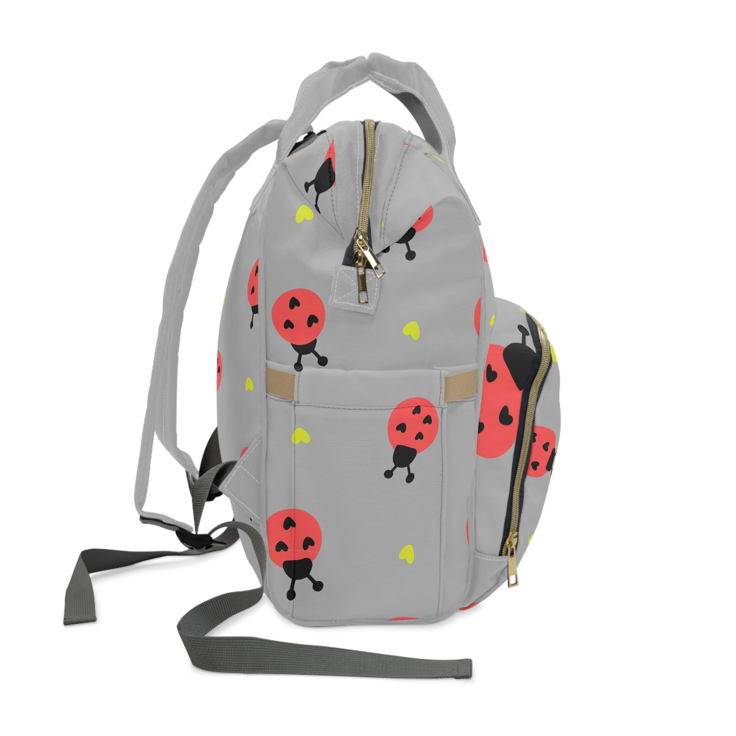 “Little Bug Out” Ladybug Diaper Backpack