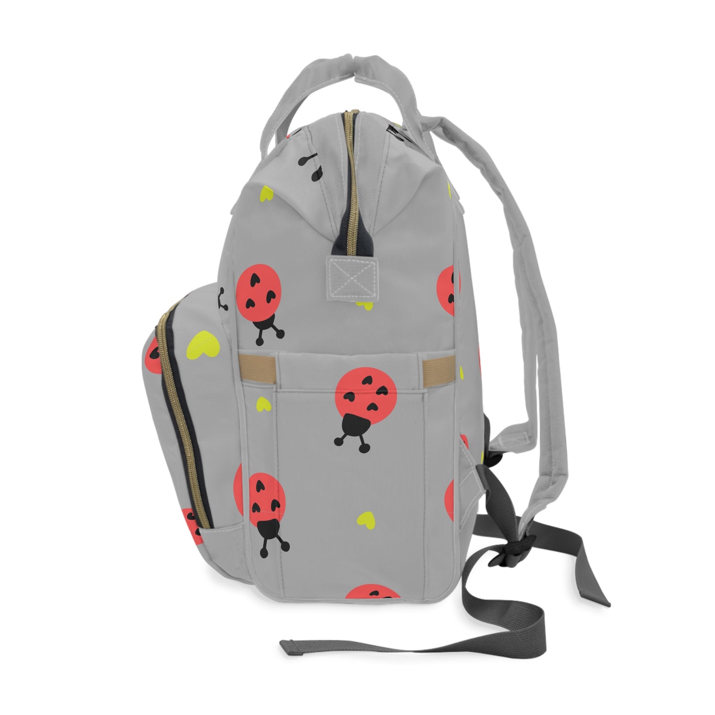 “Little Bug Out” Ladybug Diaper Backpack