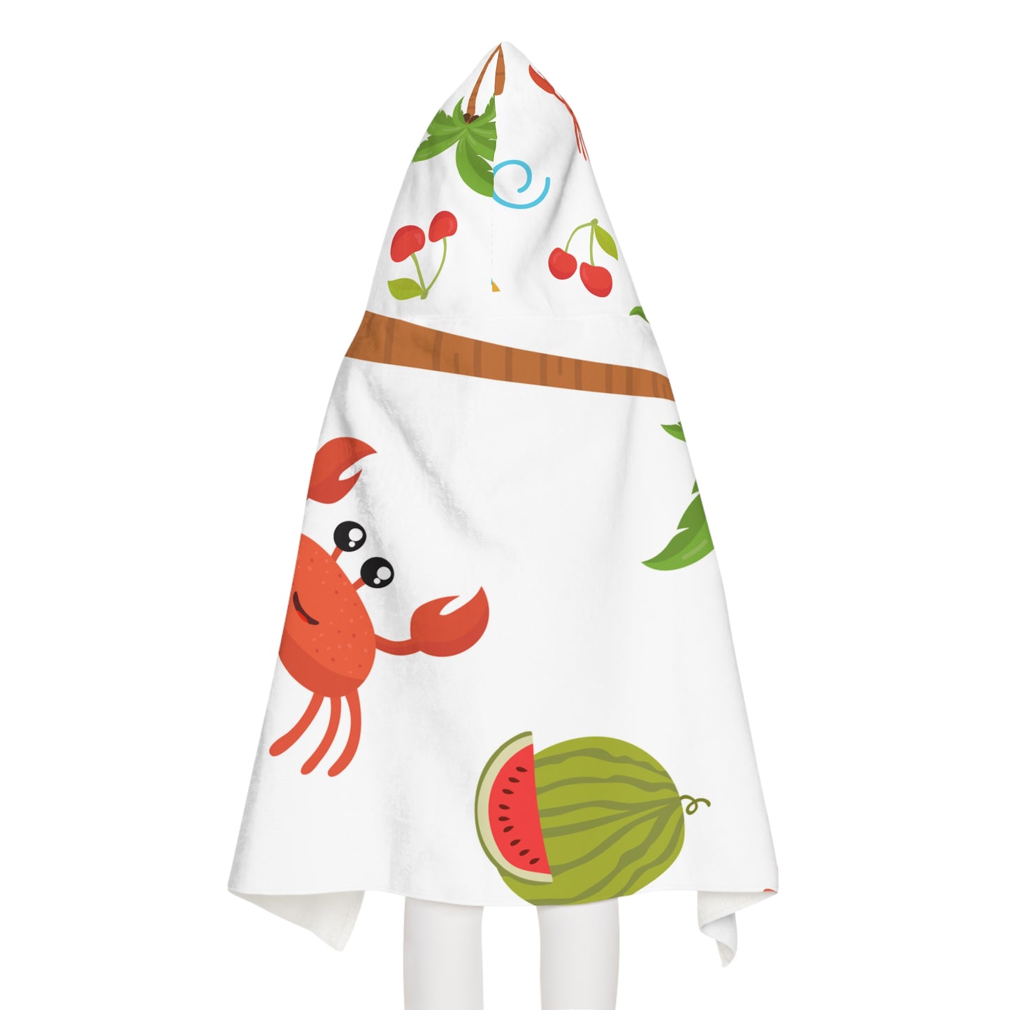 “Tropical Fun” Kids Hooded Towel