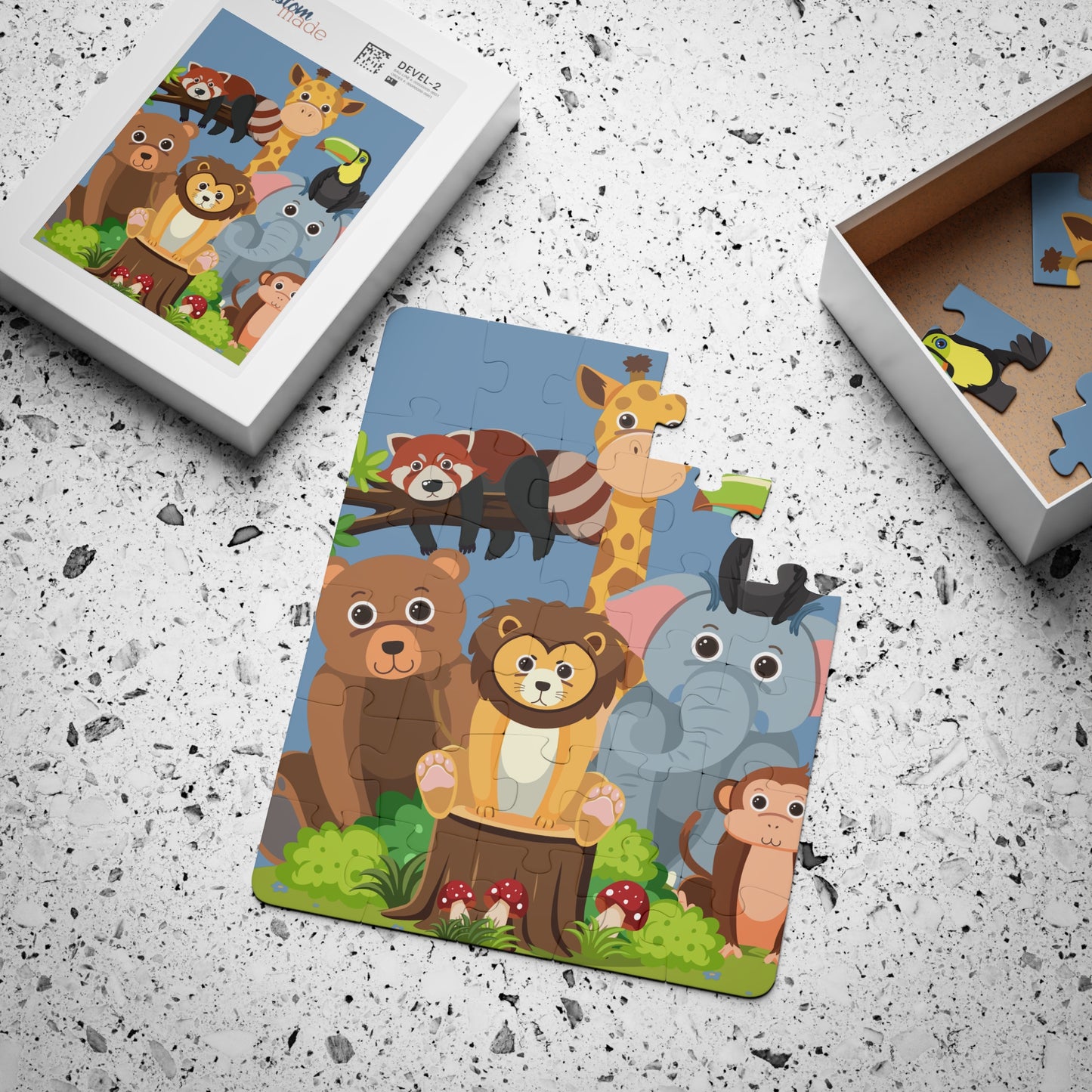 “Jungle Buddies” 30-Piece Kids Puzzle