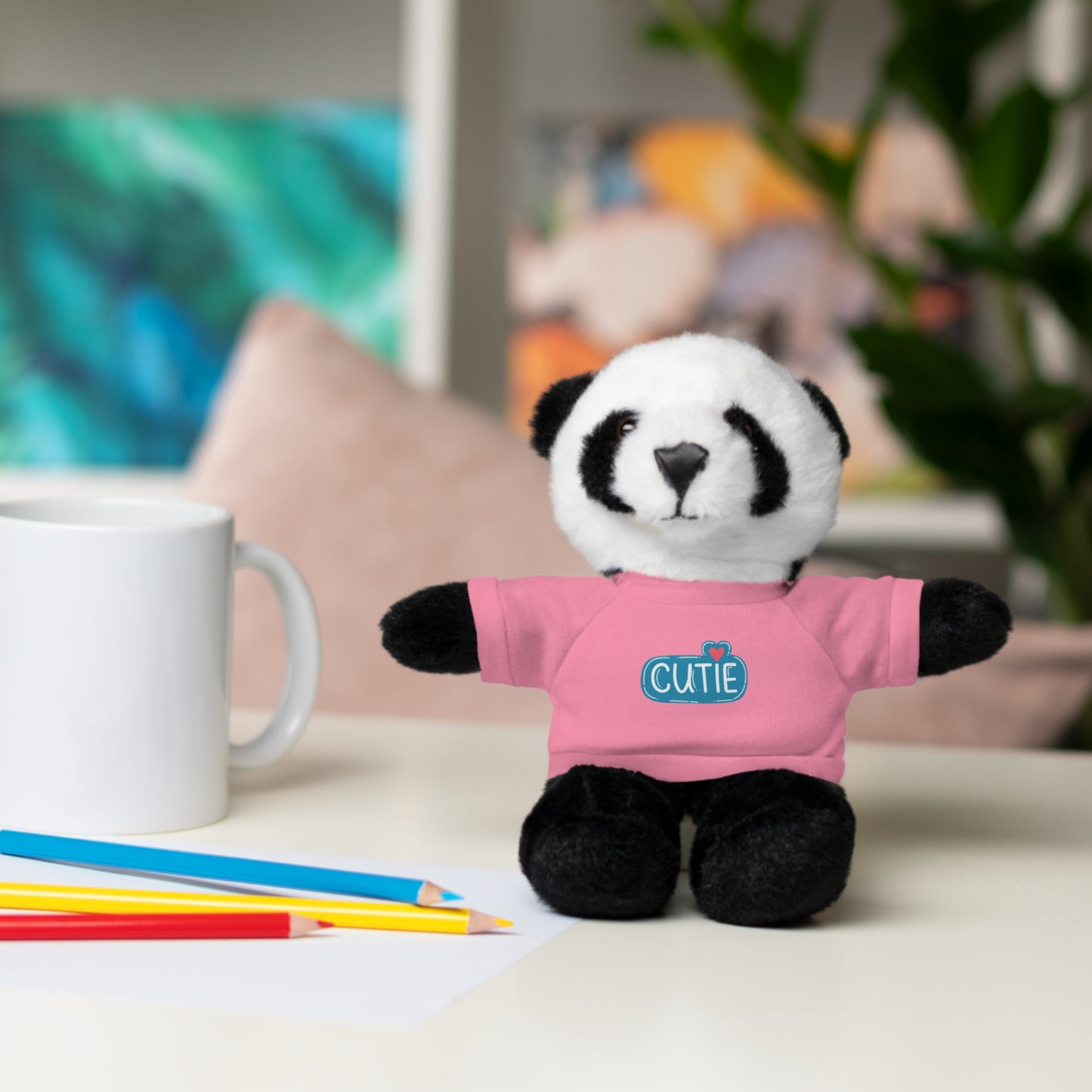 “Cutie Cub” Plush Bear with T-Shirt
