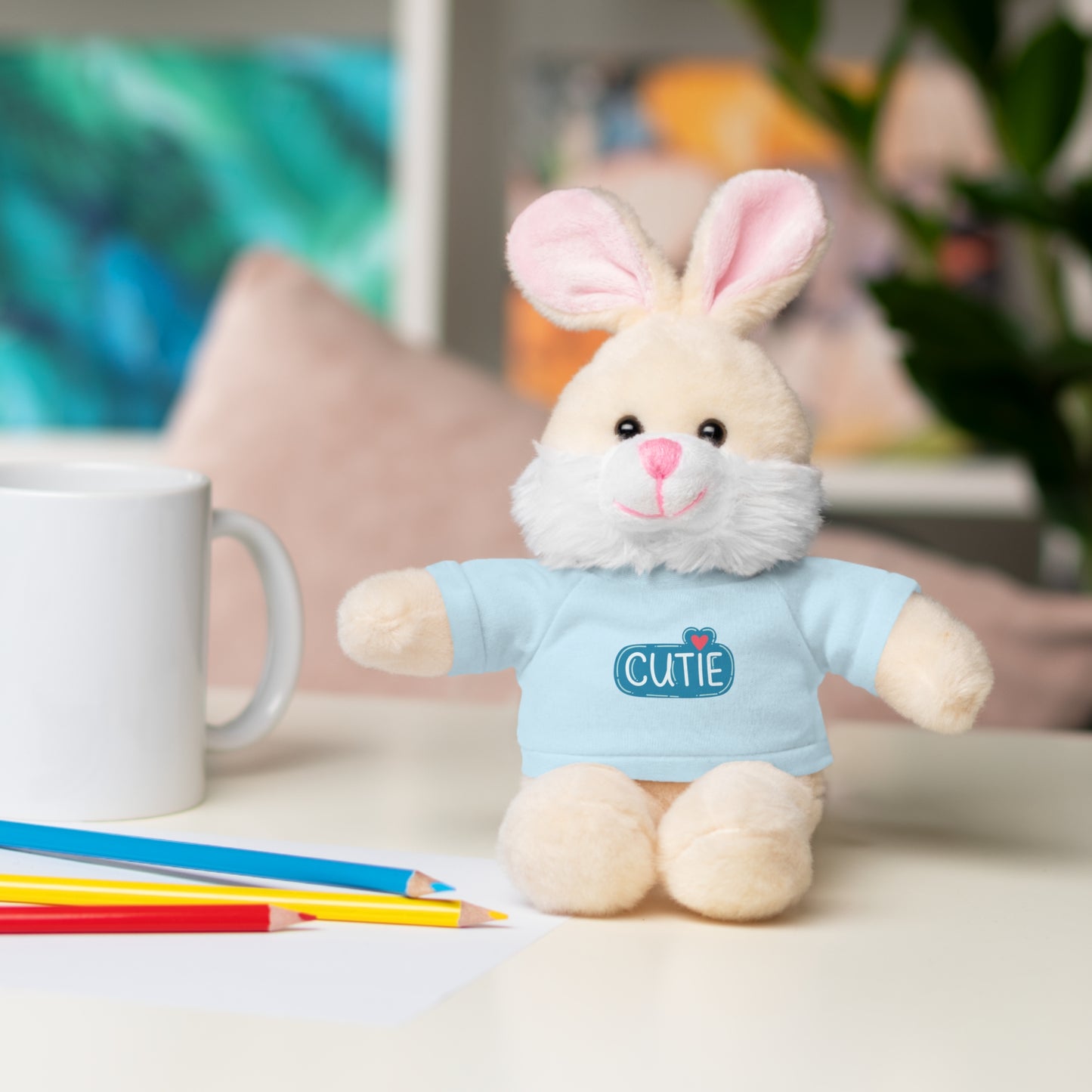 “Cutie Cub” Plush Bear with T-Shirt