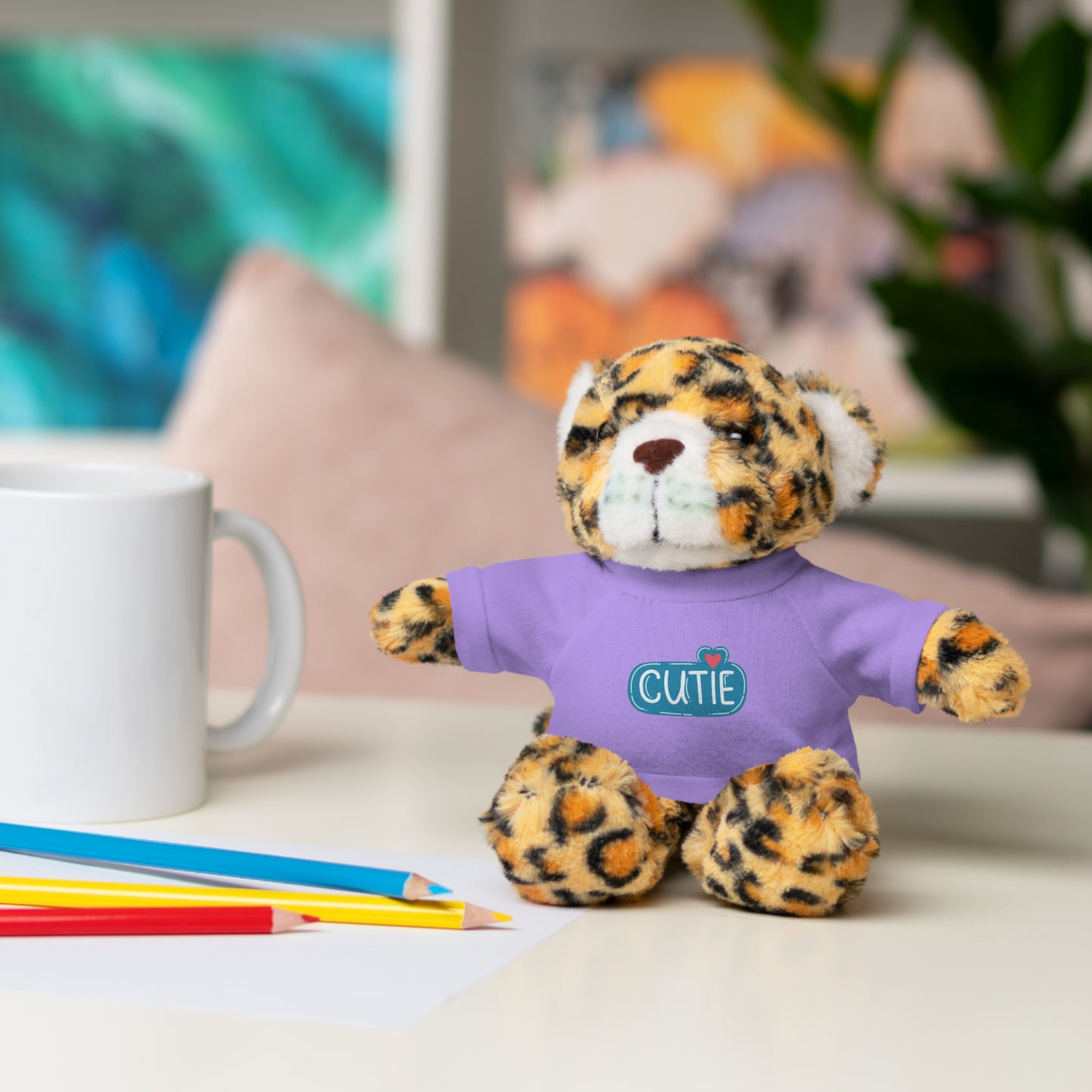 “Cutie Cub” Plush Bear with T-Shirt