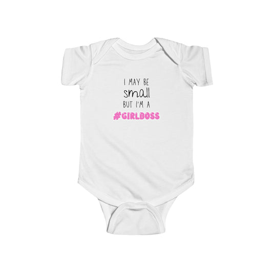 “#GirlBoss” Baby Bodysuit