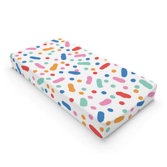 “Confetti Sprinkle” Changing Pad Cover