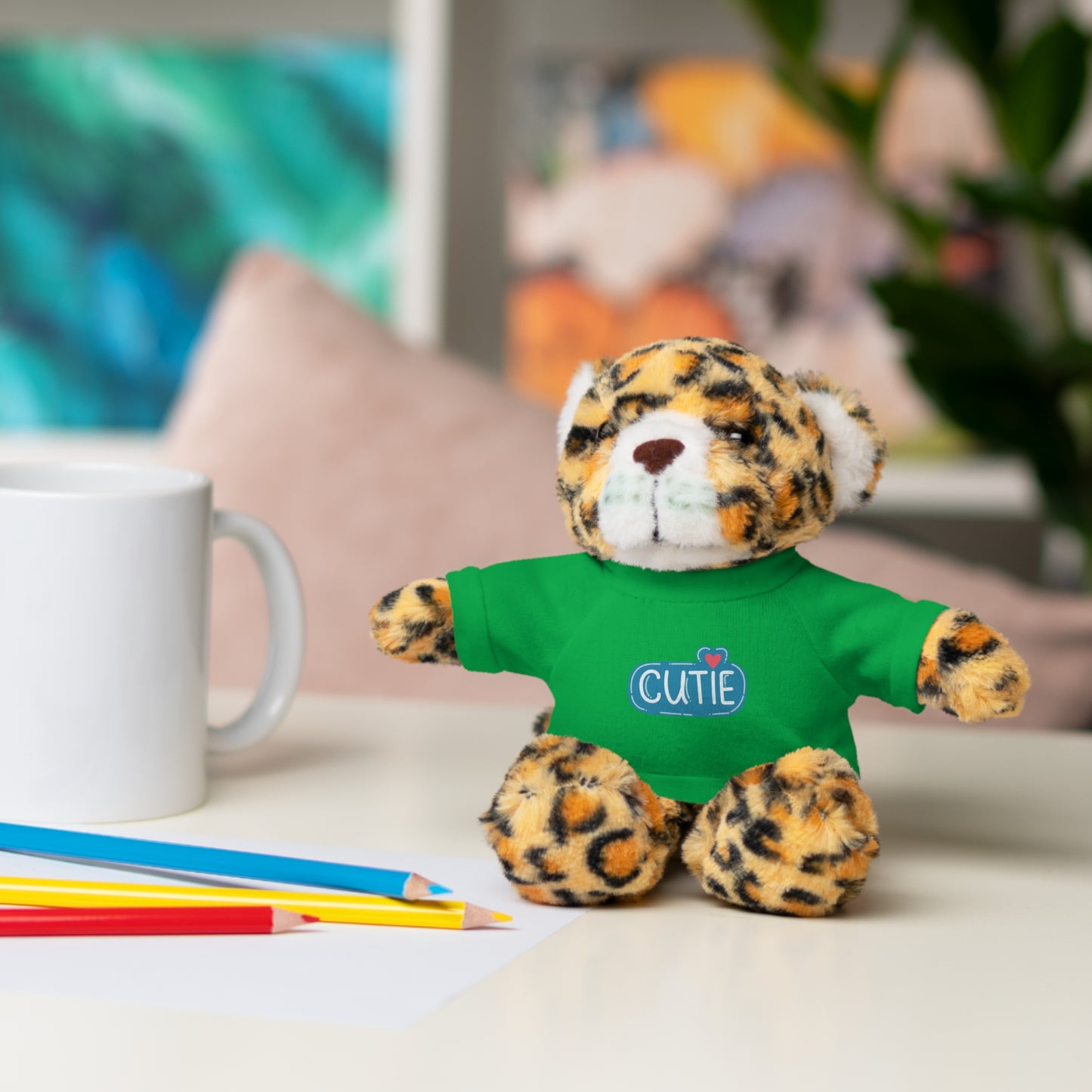 “Cutie Cub” Plush Bear with T-Shirt