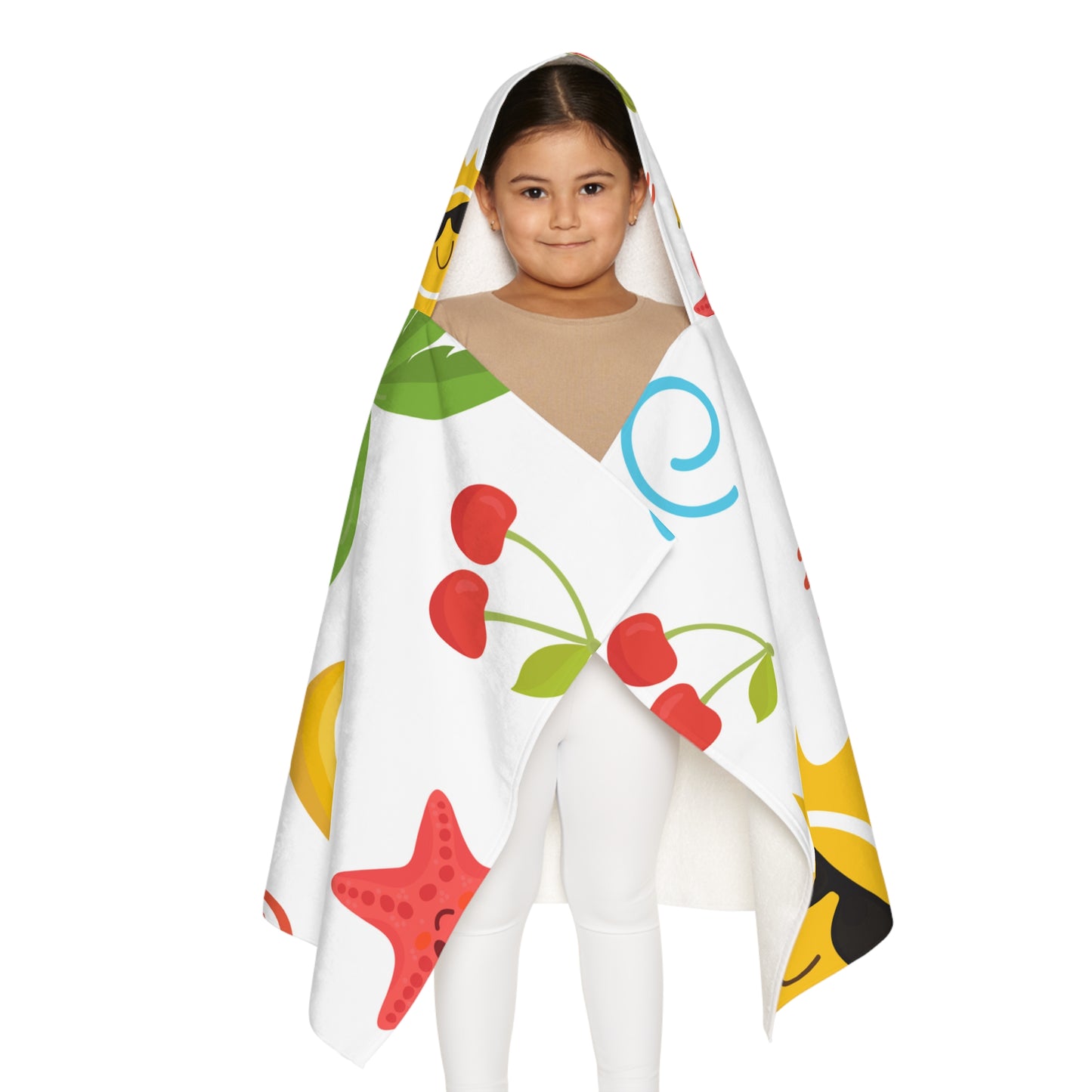 “Tropical Fun” Kids Hooded Towel