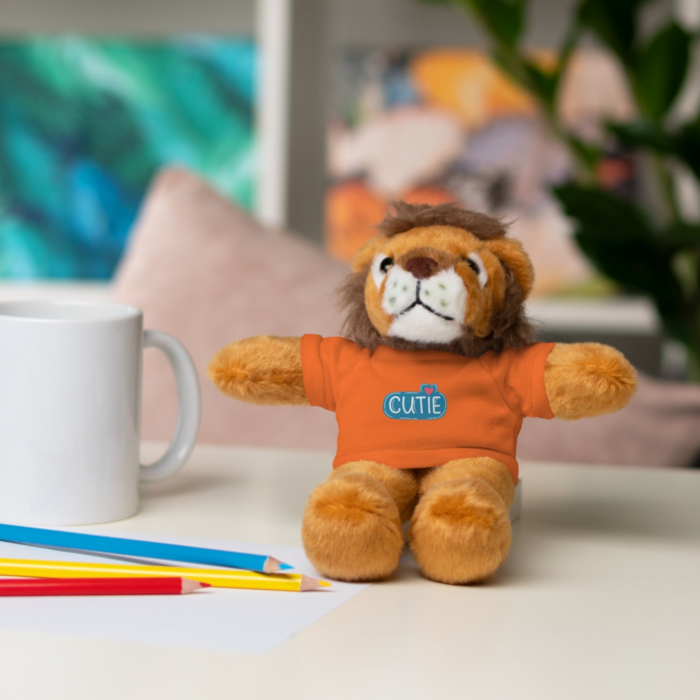 “Cutie Cub” Plush Bear with T-Shirt