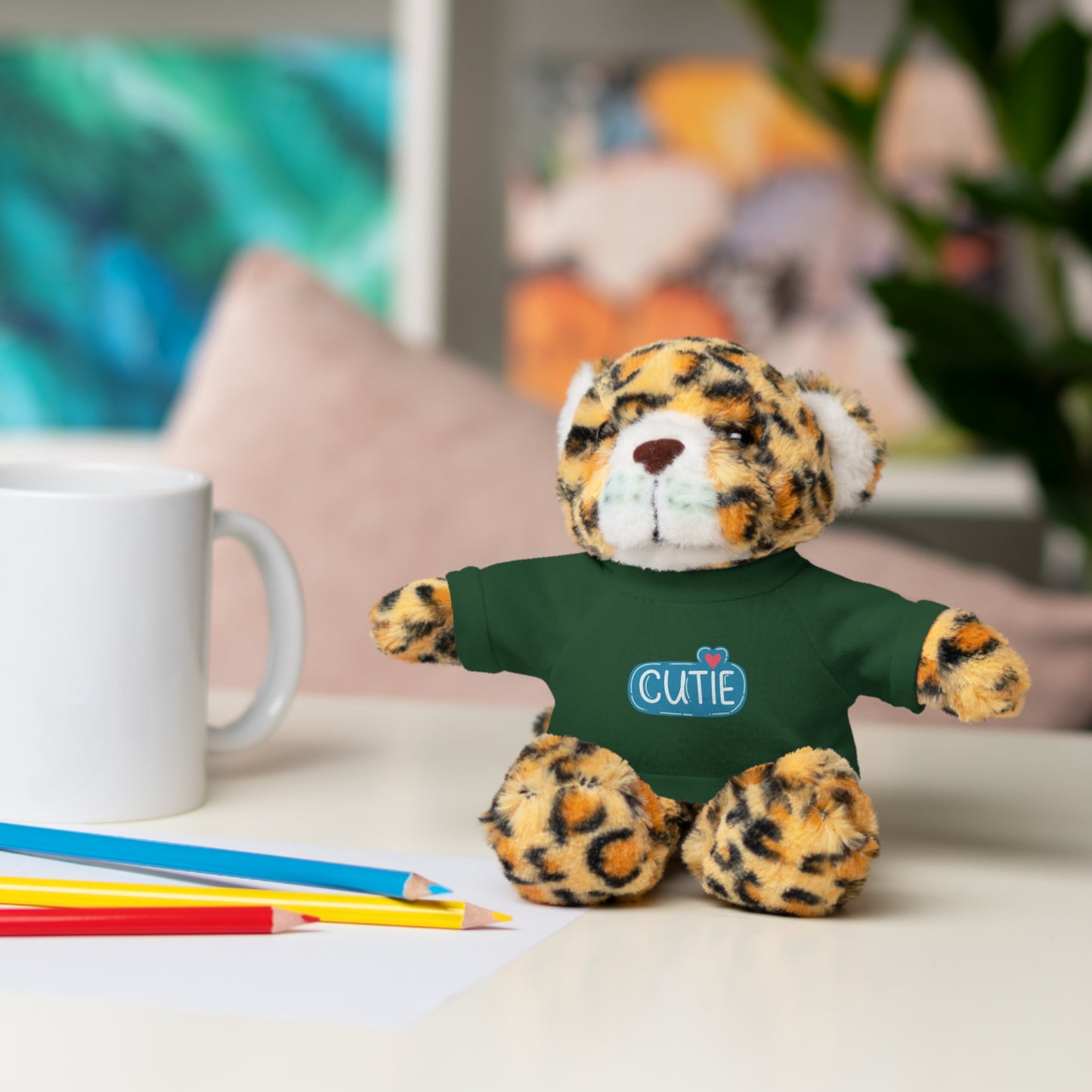 “Cutie Cub” Plush Bear with T-Shirt