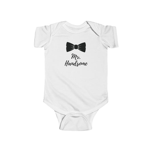 “Mr. Handsome” Baby Bodysuit