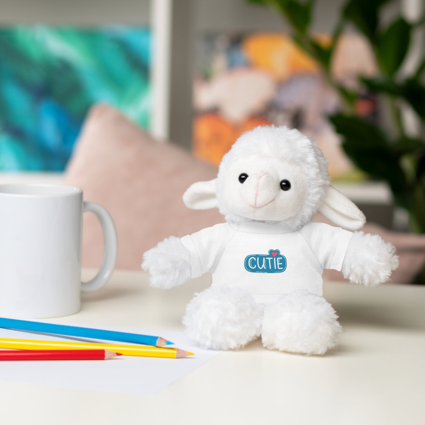 “Cutie Cub” Plush Bear with T-Shirt
