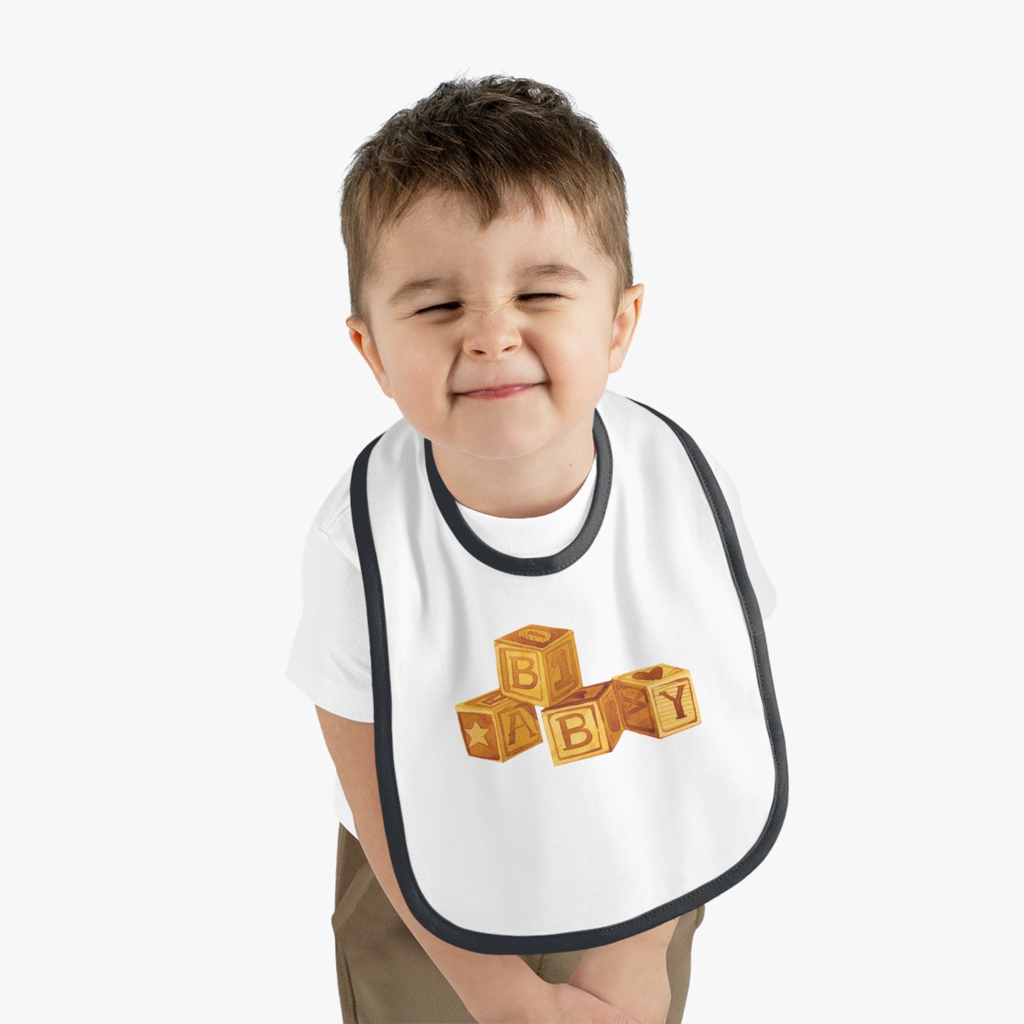"BABY Blocks" Bib