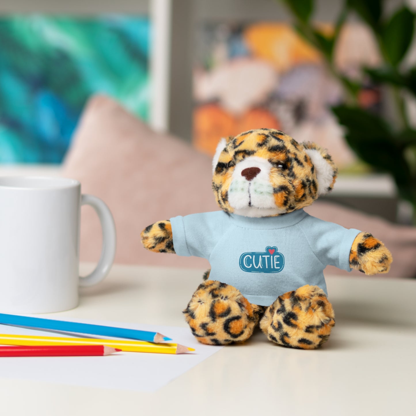 “Cutie Cub” Plush Bear with T-Shirt