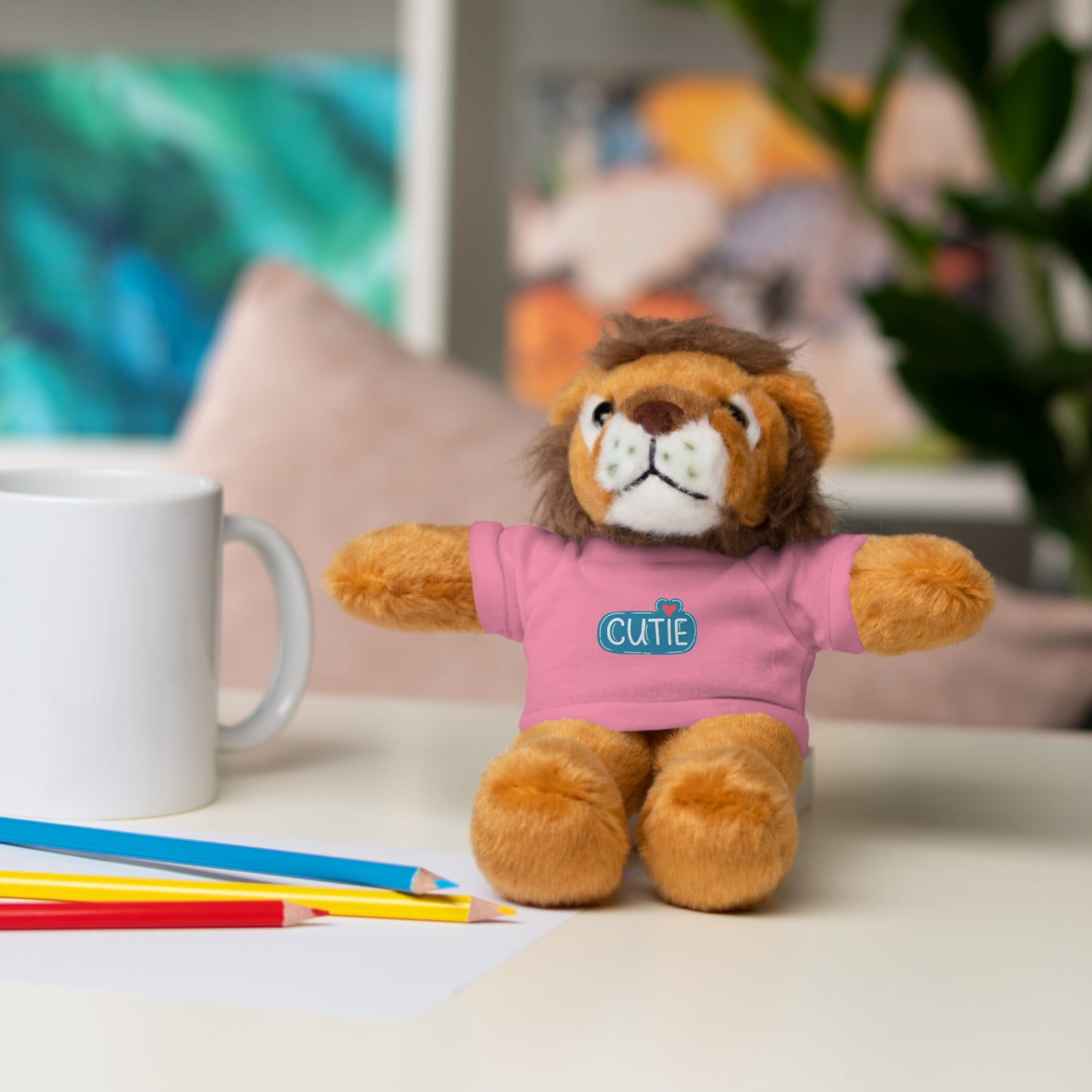 “Cutie Cub” Plush Bear with T-Shirt