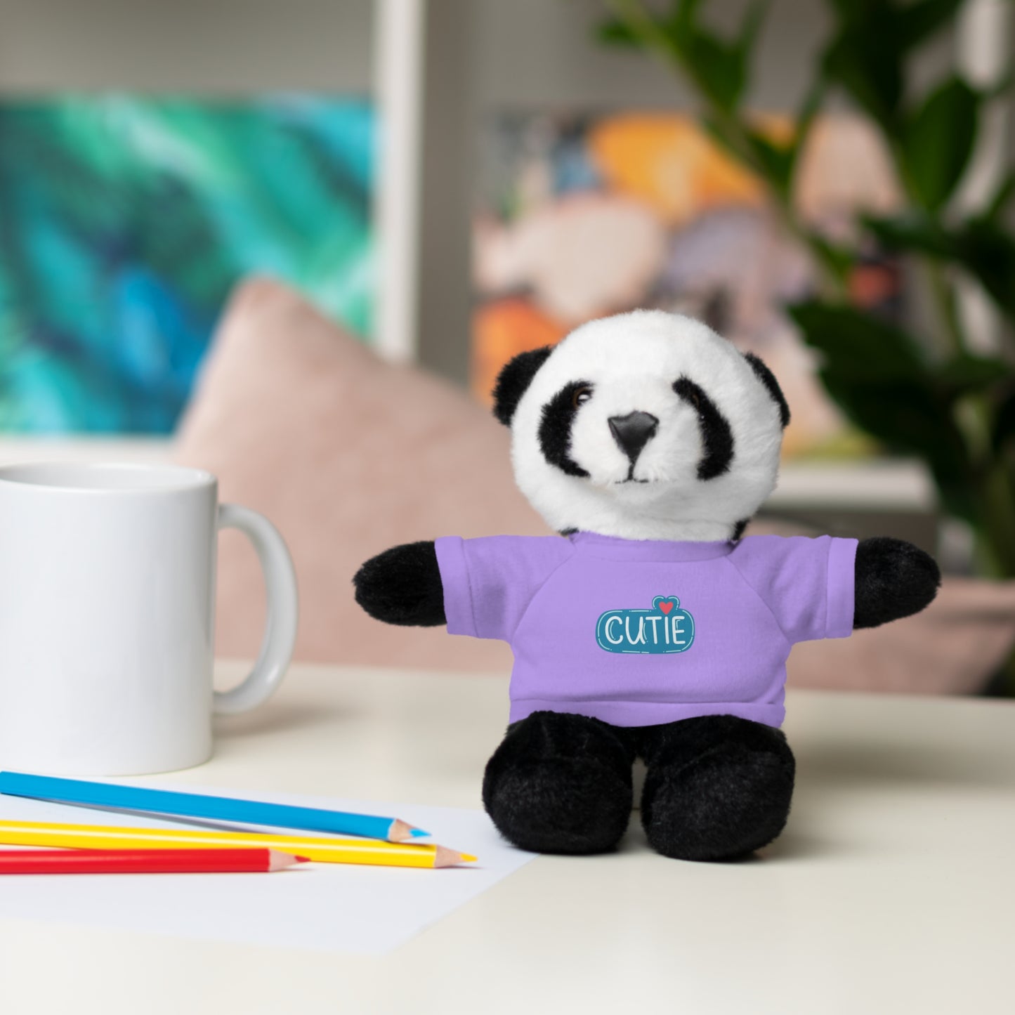 “Cutie Cub” Plush Bear with T-Shirt