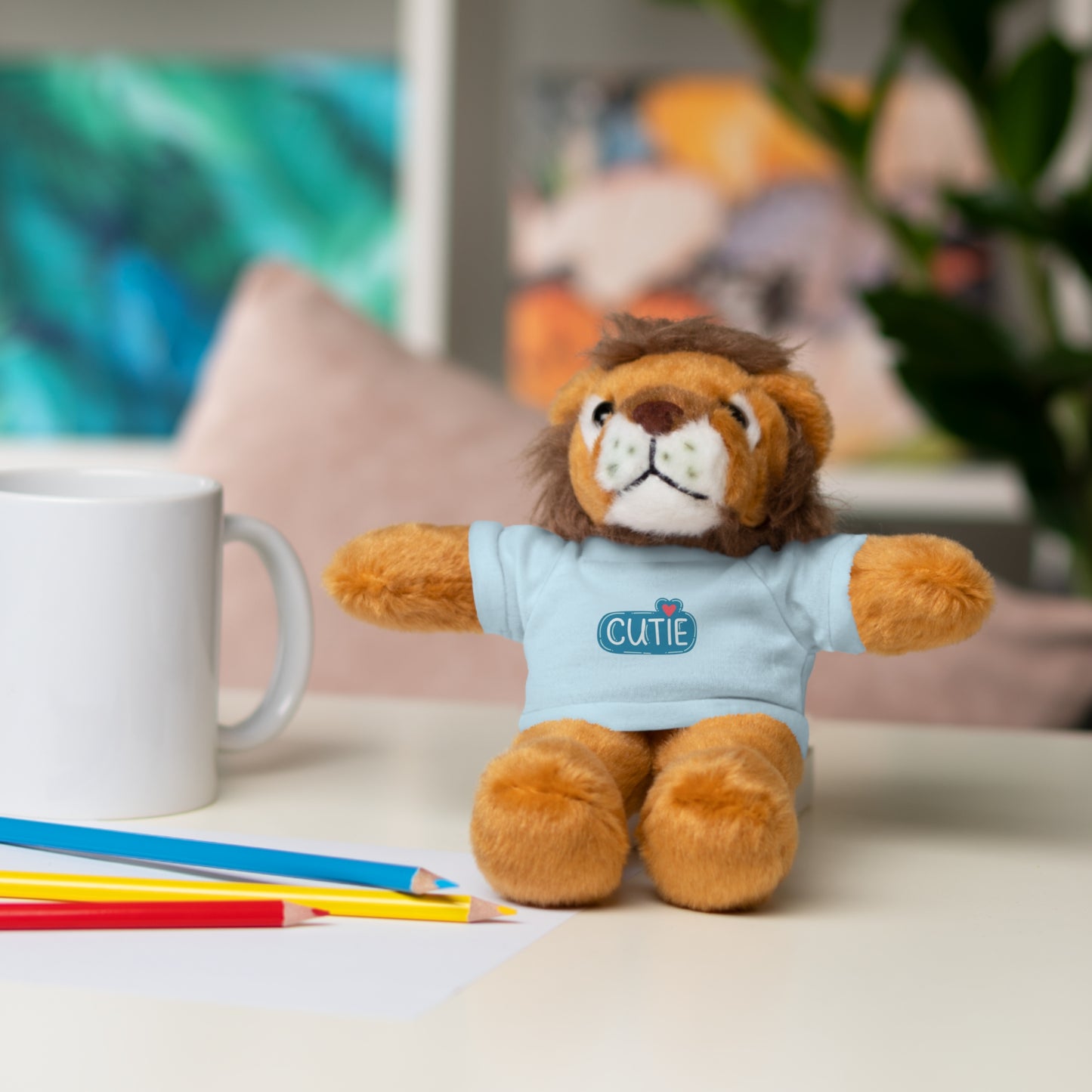 “Cutie Cub” Plush Bear with T-Shirt
