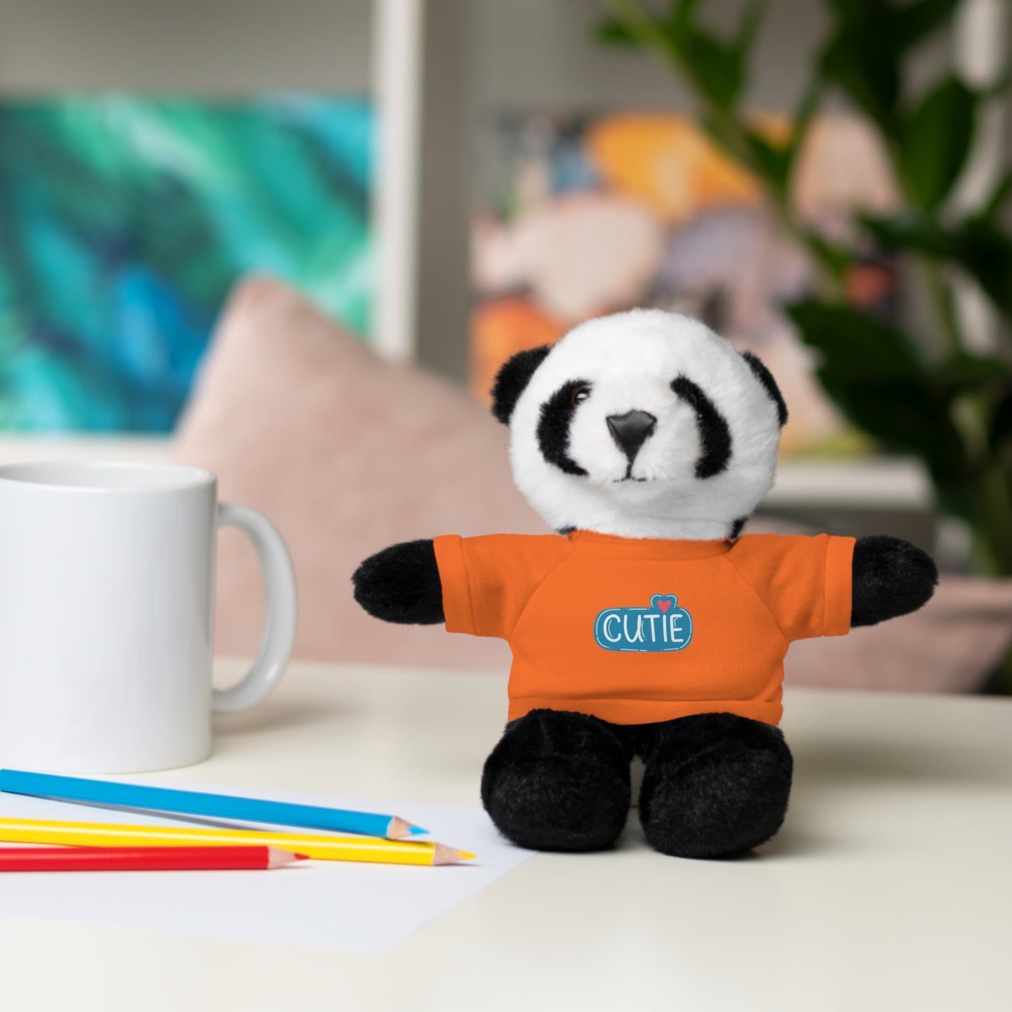 “Cutie Cub” Plush Bear with T-Shirt