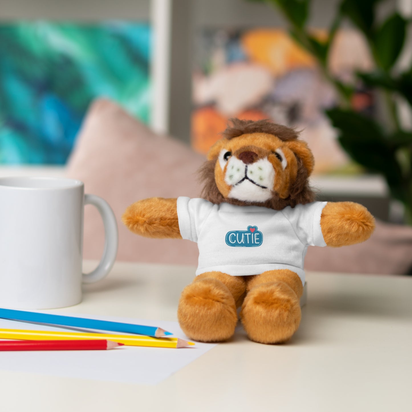 “Cutie Cub” Plush Bear with T-Shirt
