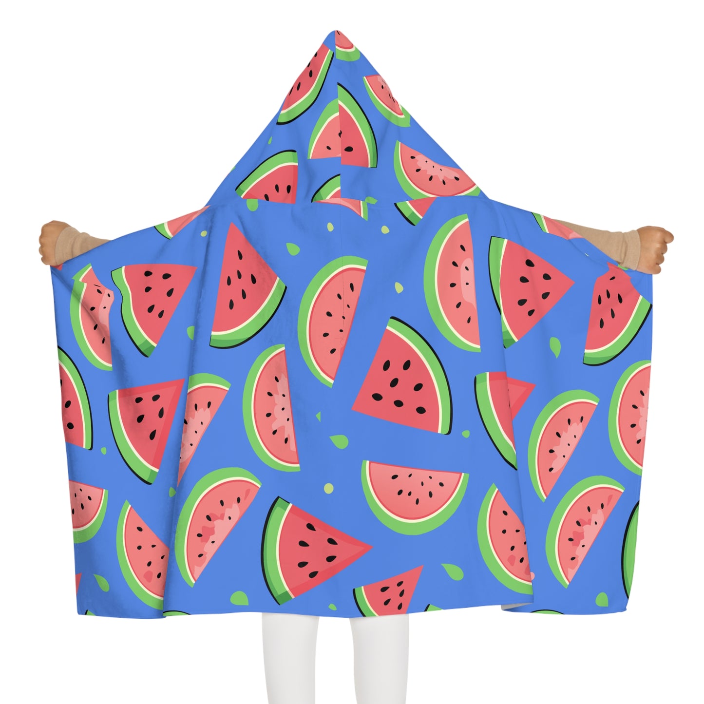 “Watermelon Splash” Kids Hooded Towel