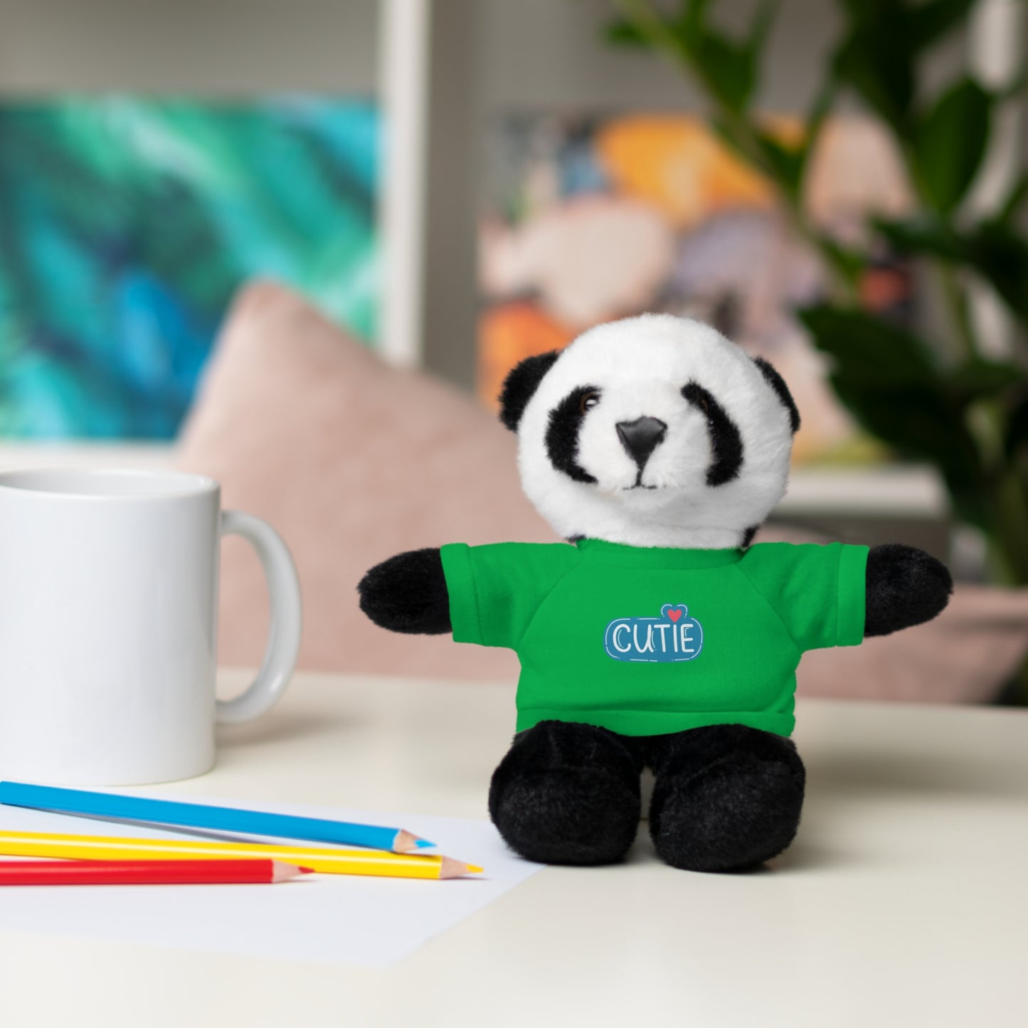 “Cutie Cub” Plush Bear with T-Shirt
