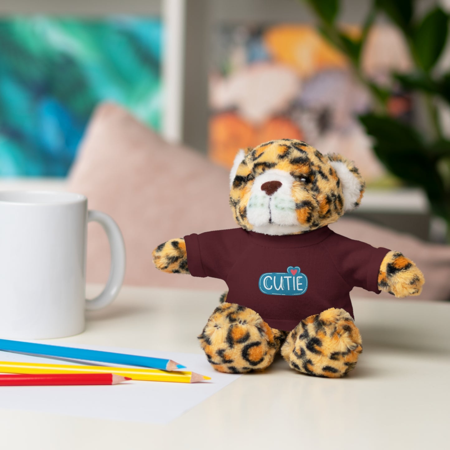 “Cutie Cub” Plush Bear with T-Shirt