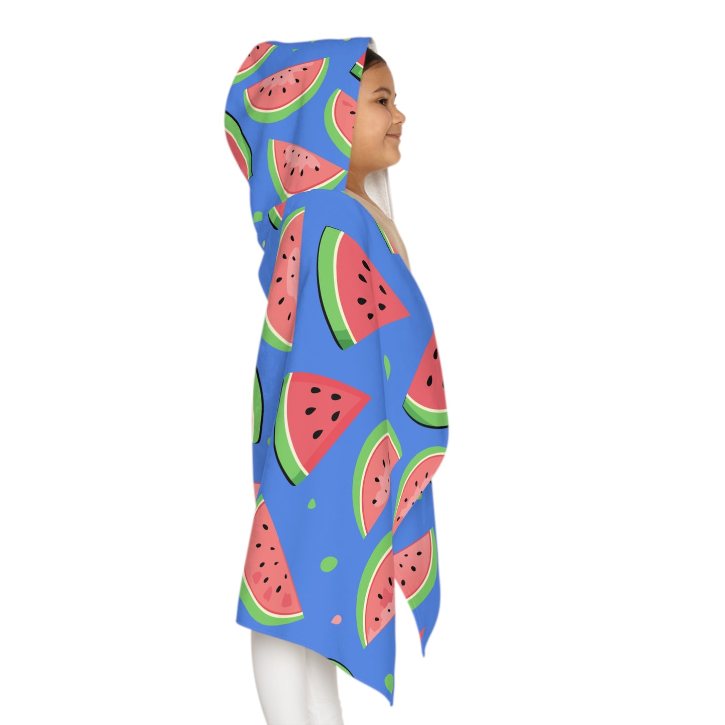 “Watermelon Splash” Kids Hooded Towel