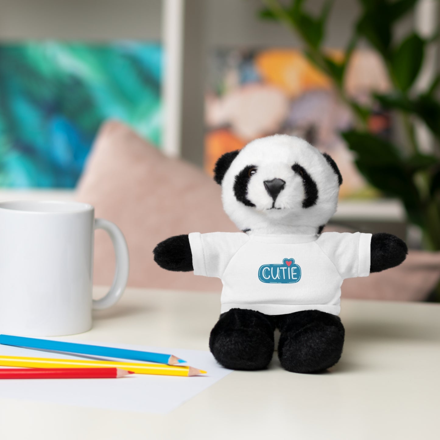 “Cutie Cub” Plush Bear with T-Shirt