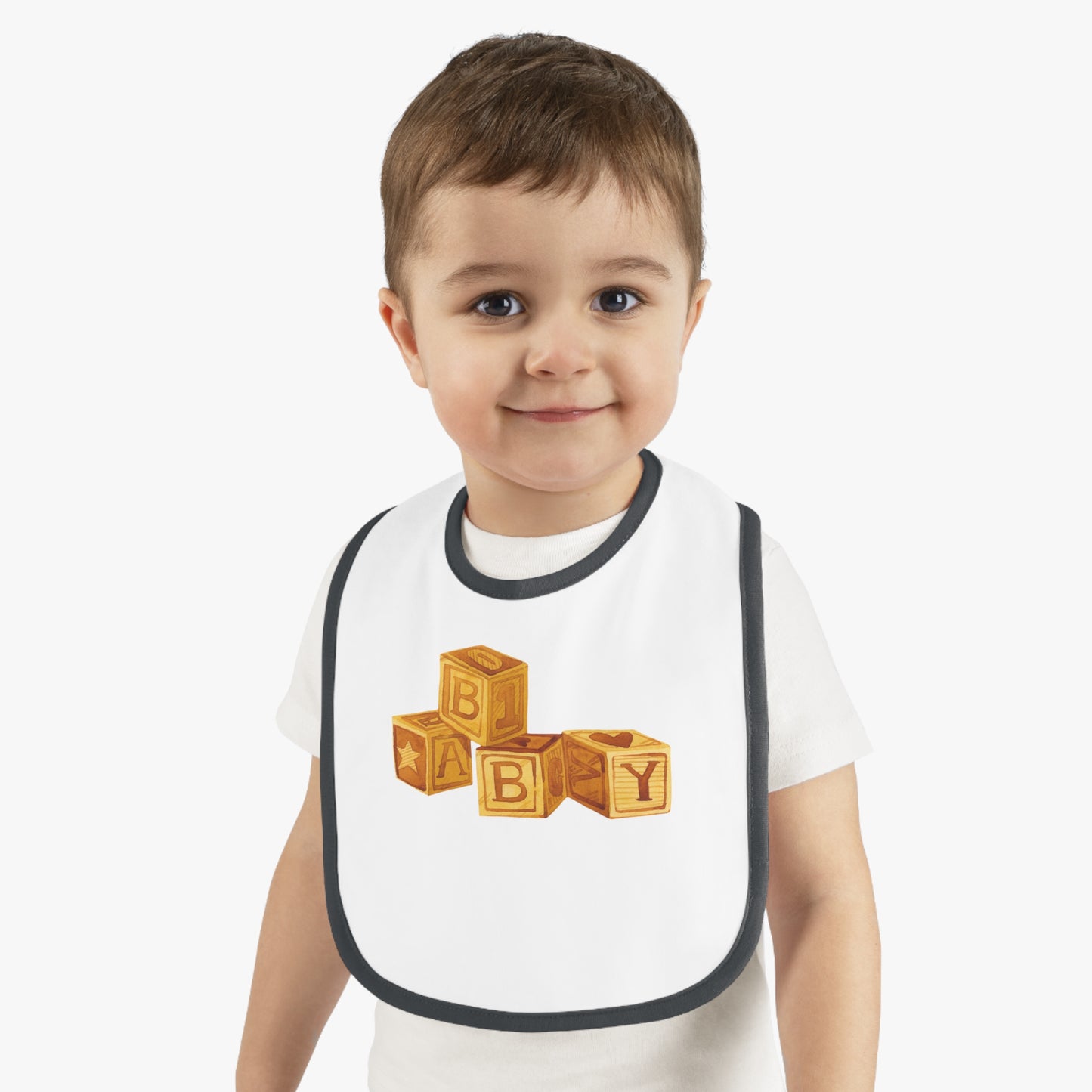 "BABY Blocks" Bib