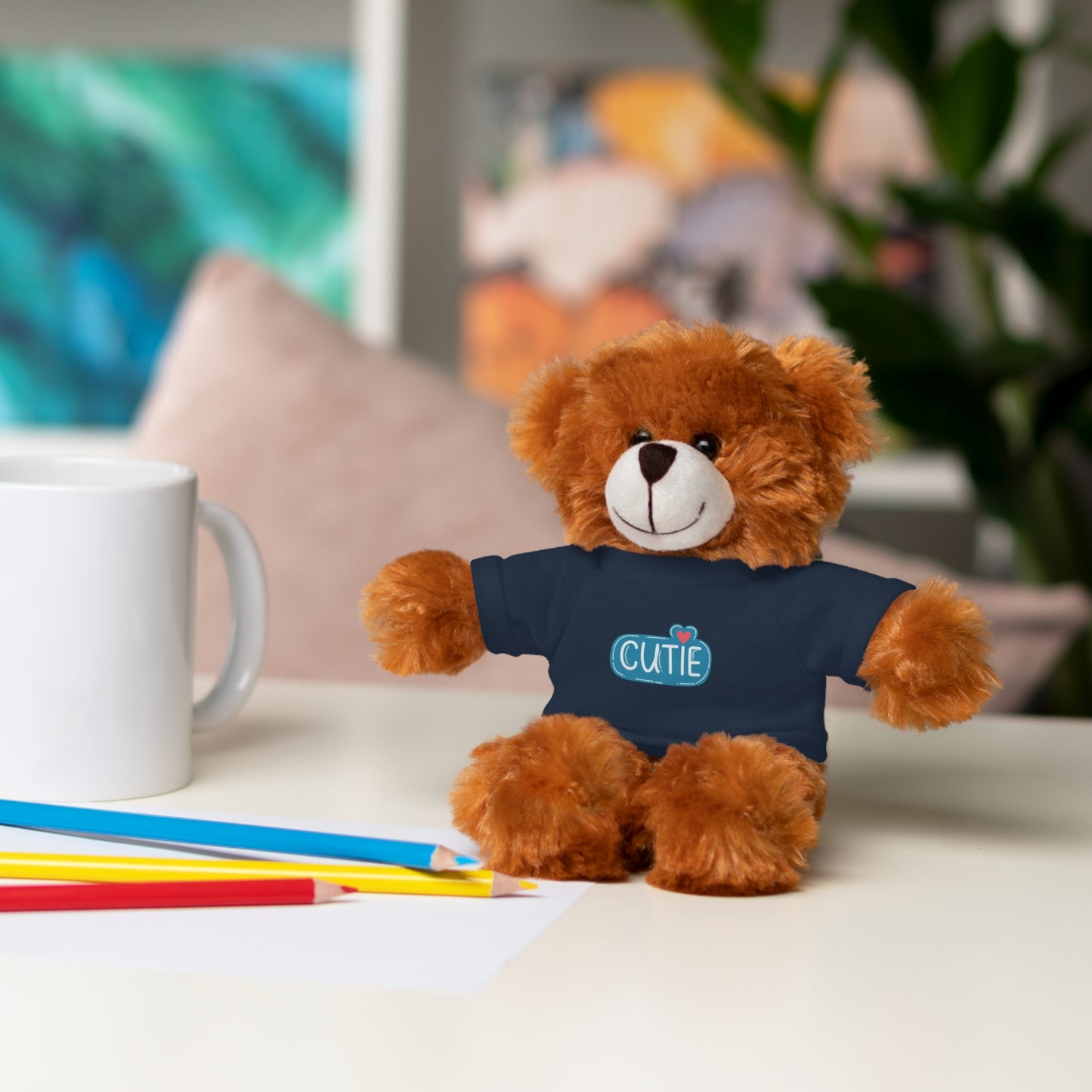 “Cutie Cub” Plush Bear with T-Shirt