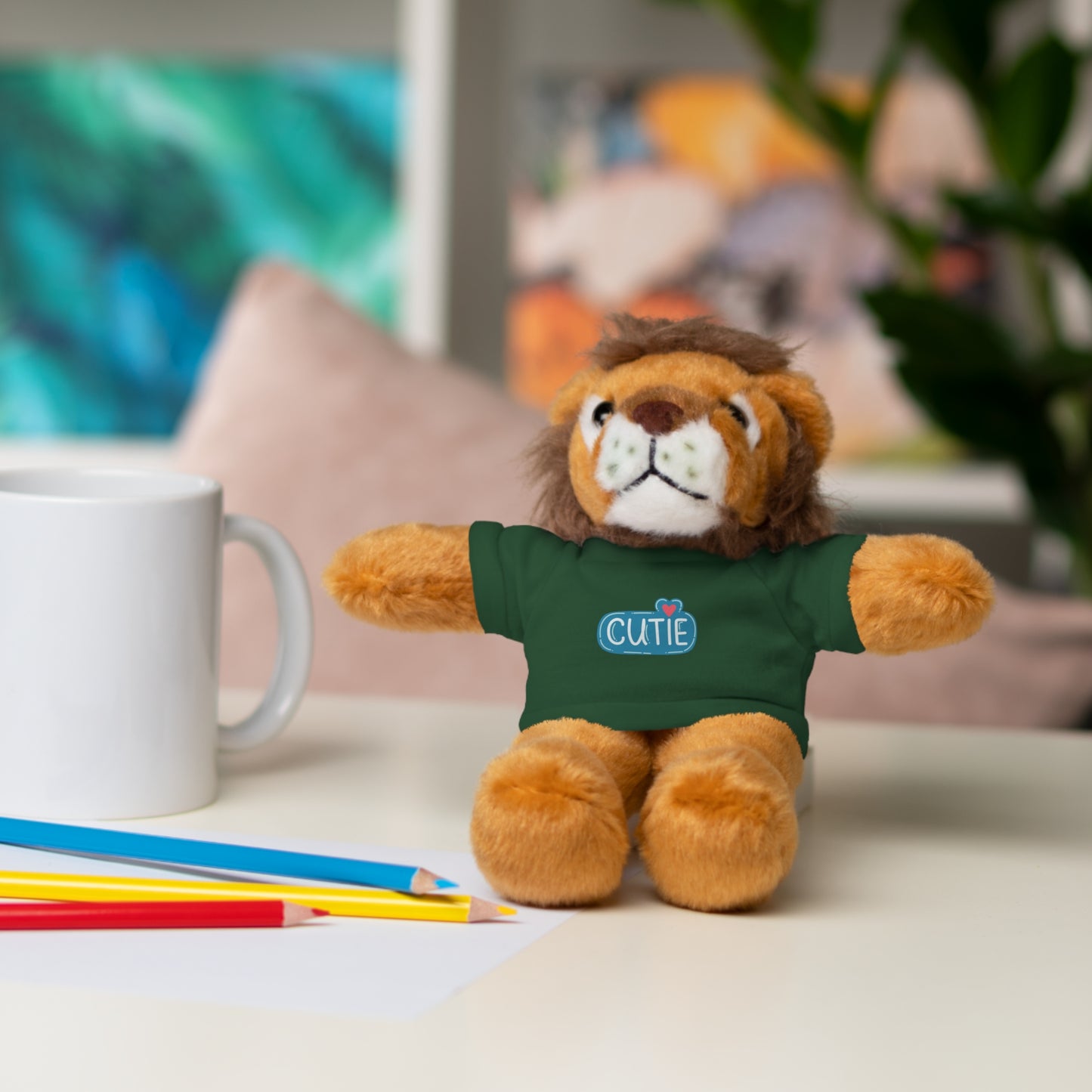 “Cutie Cub” Plush Bear with T-Shirt
