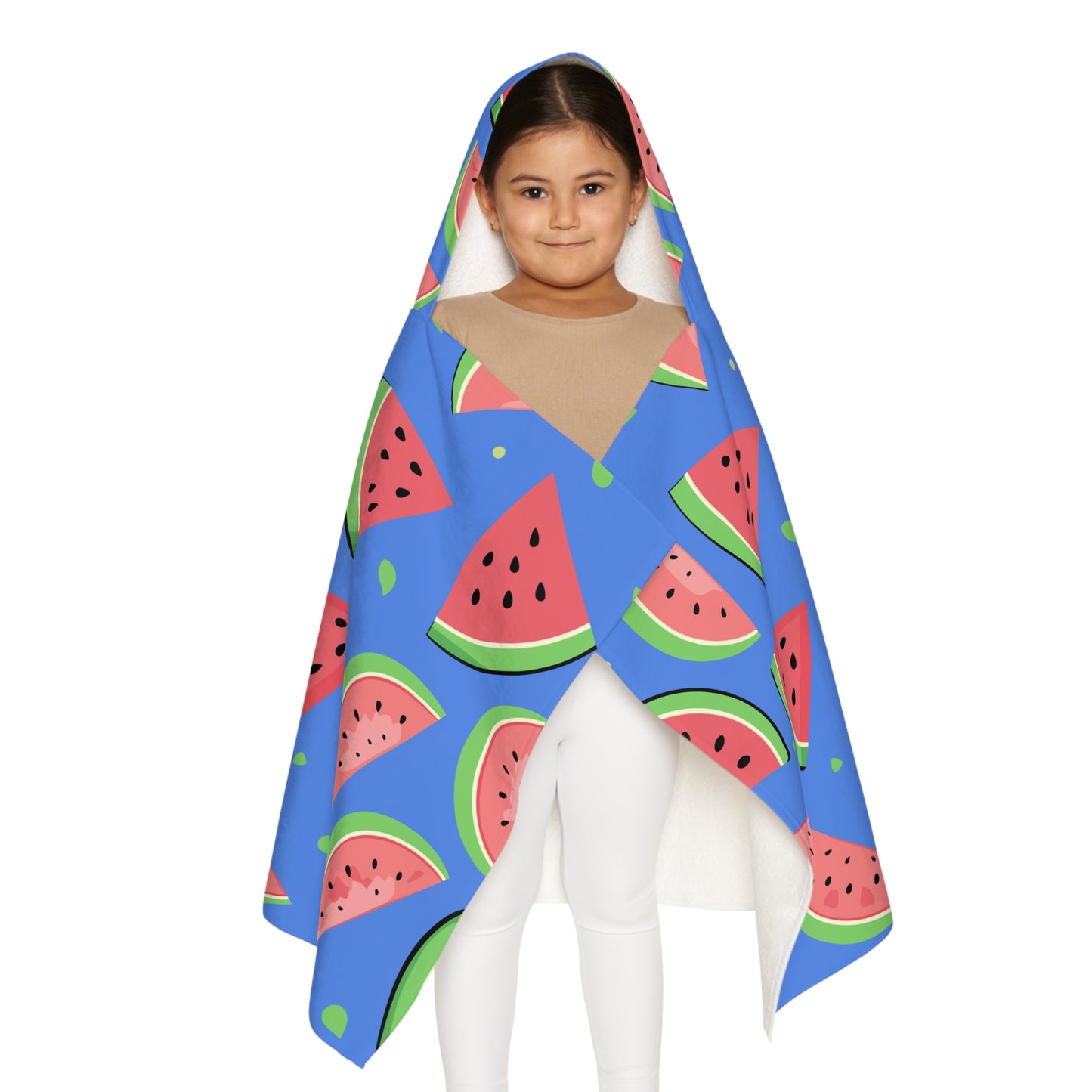 “Watermelon Splash” Kids Hooded Towel