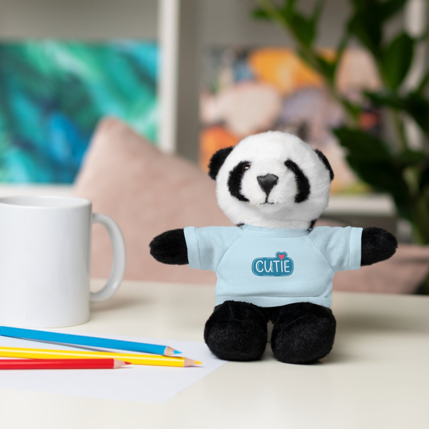 “Cutie Cub” Plush Bear with T-Shirt