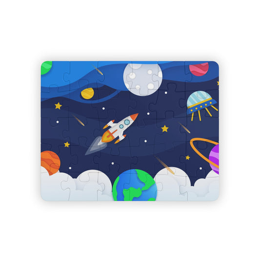 “Blast Off!” 30-Piece Space Puzzle