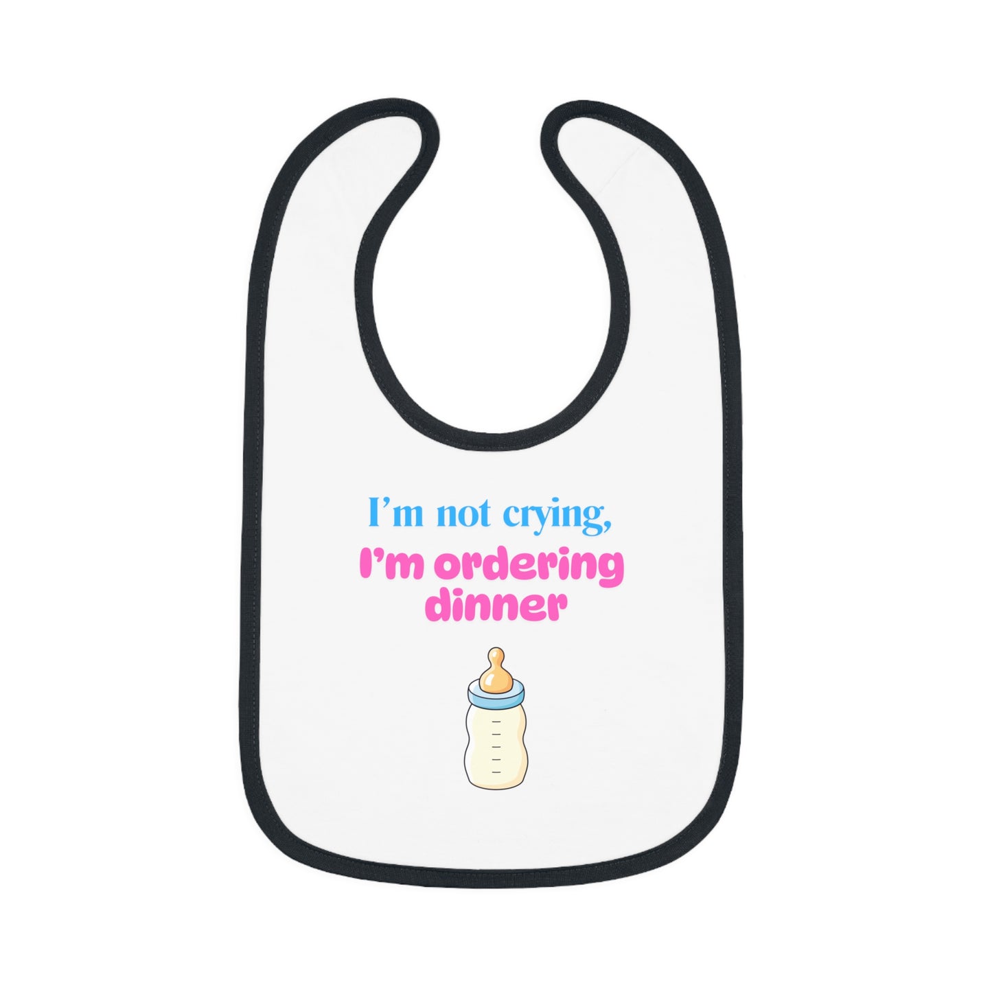 “Snack Time Star – Custom Baby Bib”