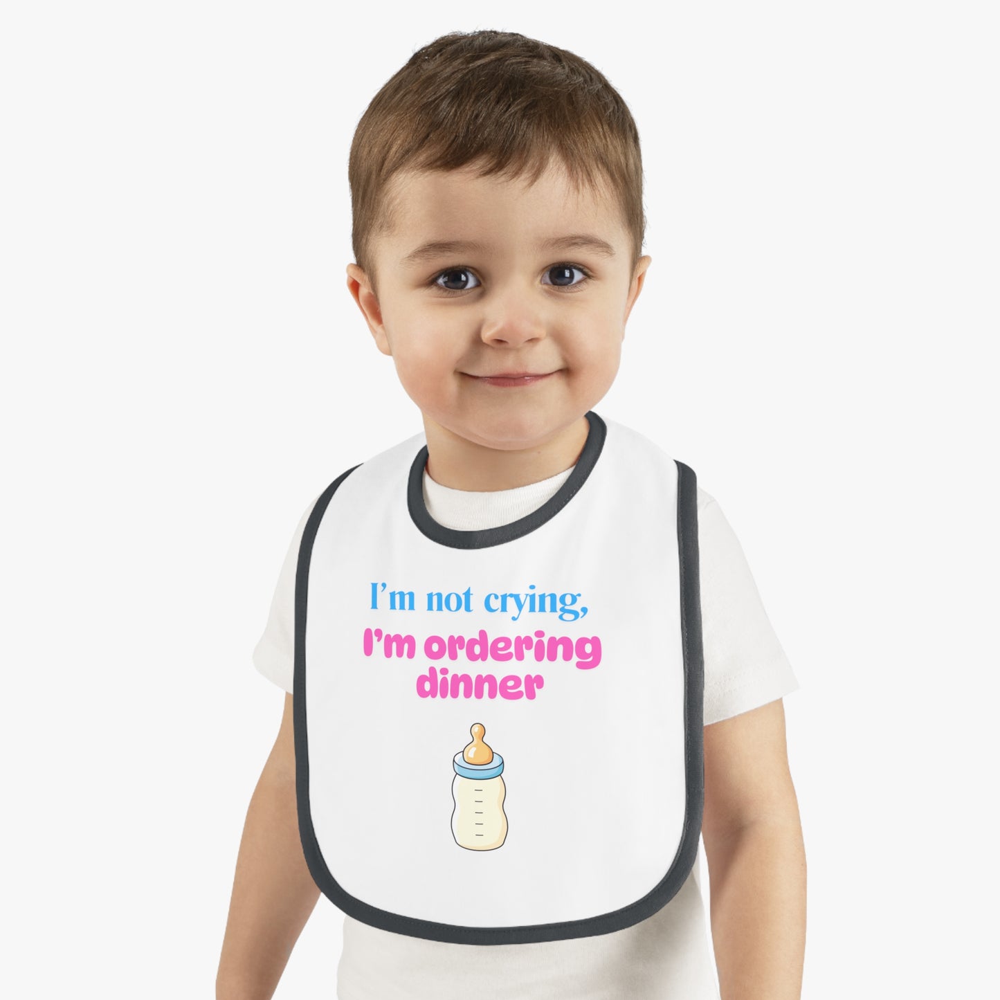 “Snack Time Star – Custom Baby Bib”